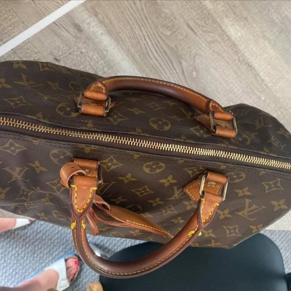 (SOLD) Louis Vuitton Speedy 30 Monogram Vintage - Picture 16 of 16
